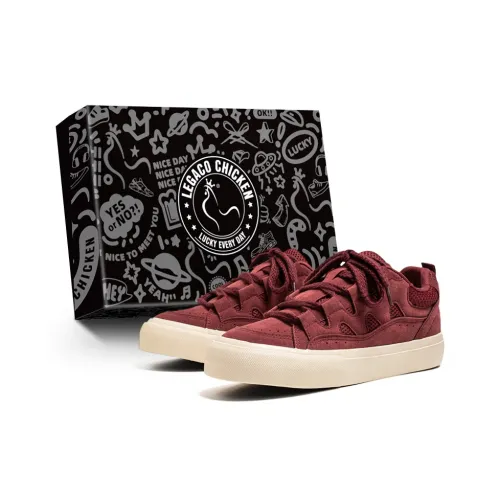 Legaco Chicken Амортизация Устойчивость к истиранию Легкие Низкие Кроссовки для скейтбординга Мужские