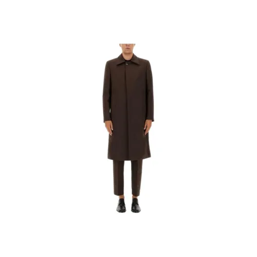 MM6 Maison Margiela совместное брендирование Коричневый Мужской Пальто