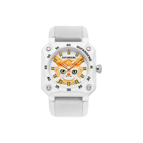 GUFANDENG Кварцевый механизм Унисекс Красный циферблат часов