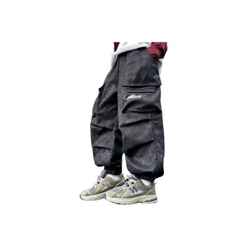 The panda is round Модный Модный бренд Tie Dye Индивидуальный Большой карман Эластичный манжет Свободный крой