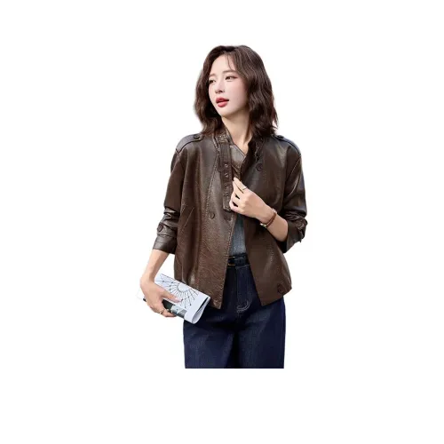 PIERRE CARDIN Кожа Куртка Женская