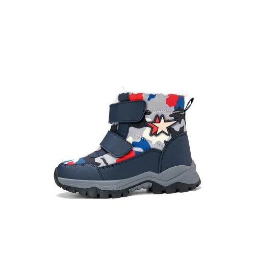 LONGDUIZHANG Термический Slip-resistant Anti KICK Высокий Топ Детские зимние сапоги