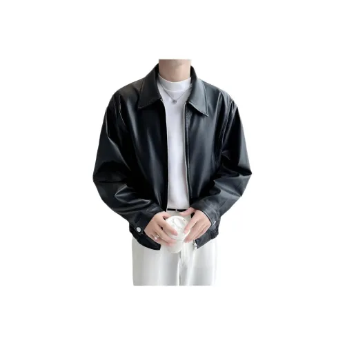 TONYBEAR Двойная молния плечевые накладки мотоциклетная куртка роскошная уличная одежда мужская куртка