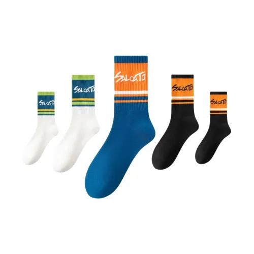 MIIOW Летние носки Crew для мужчин упаковка из 5 пар