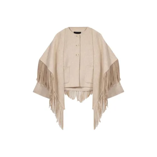 Maje Светло-янтарный Женский Плащ