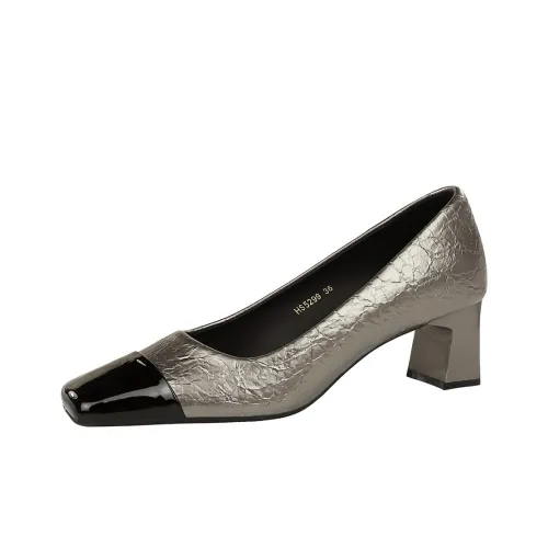 Dunnu Грубый каблук Мэри Джейн Женские туфли