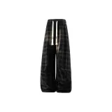 Black Plaid Casual Pants  
Черные повседневные штаны в клетку