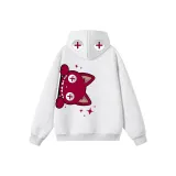 Белый, серый, вереск, передняя часть, 5 пар, кошка + красный, кошка