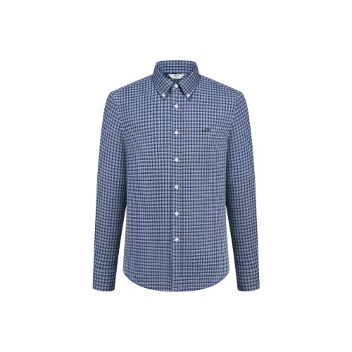 GY Goldlion Длинный рукав мужская рубашка