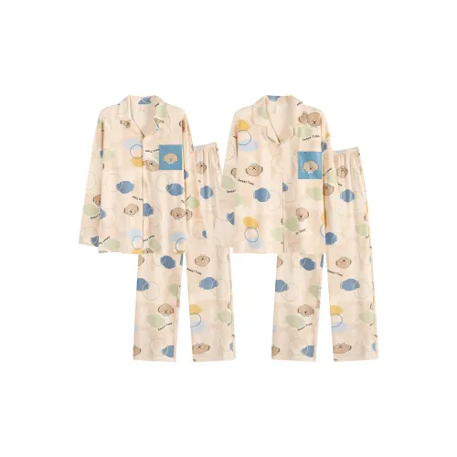 YIROUQING Пара Пижамный комплект Унисекс