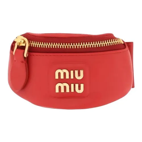 MIU MIU Кожа Запястье Сумка Женская Красная