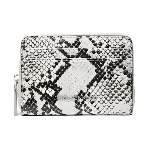 MICHAEL KORS Jet Set Кожа Кошелек Маленький Женская Белая