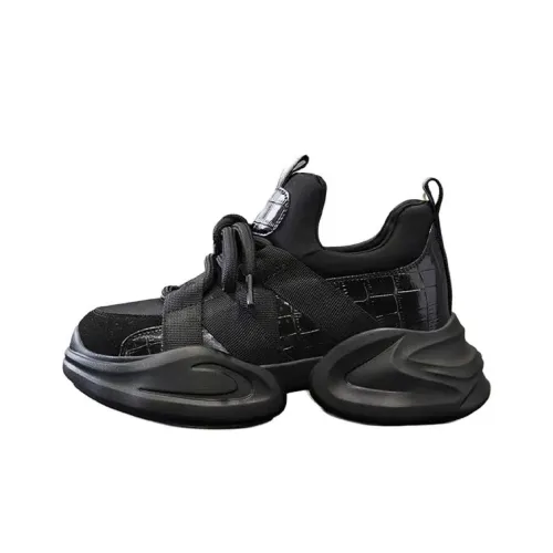 TELENT Противоскользящий устойчивый к истиранию низкий топ платформа массивные кроссовки женские