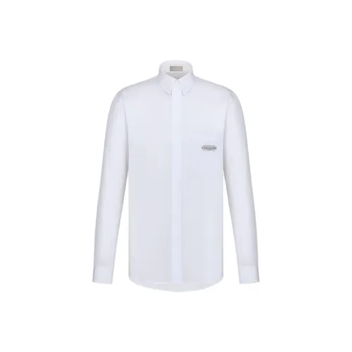 DIOR Белые Мужские Рубашки