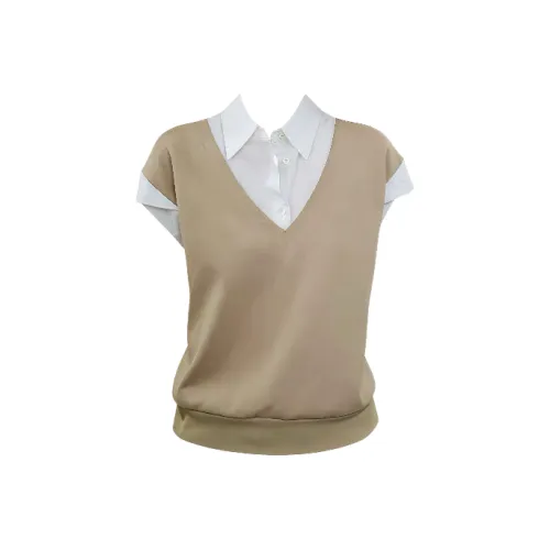 KYKW Birch Tea Коричневый Женский Топ без рукавов