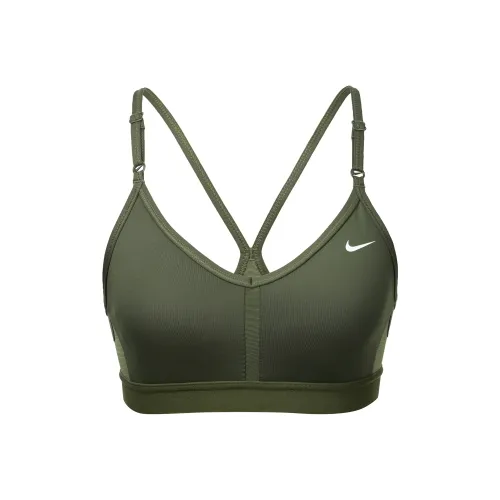 Nike Dri Fit Спортивное белье Женское Армейский зеленый