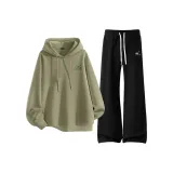 Серый горошек зеленый (Mb Calm Ночной Rest Логотип на груди) + черный (Mb Calm Ночной Rest Логотип на штанах)