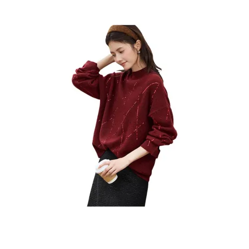 XWI Красный Женский Трикотаж