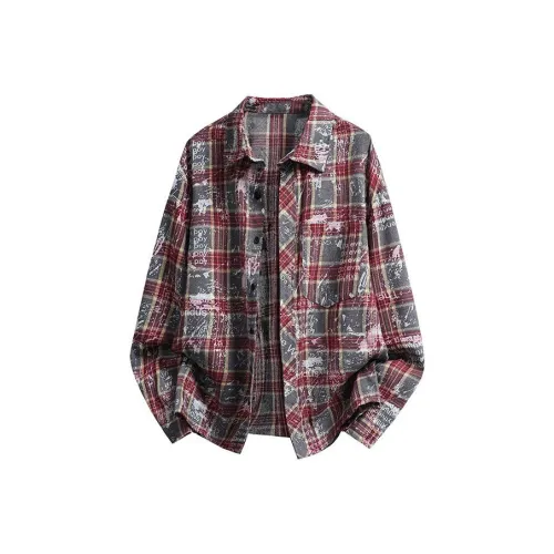 HKRXEC Длинный рукав мужская рубашка