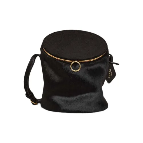 Alaia Телячья кожа Сумка через плечо Маленькая Сумка на плечо Женская Шоколад