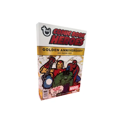 Topps Marvel Comic Герой 1975 Золотой Годовщина Памятный Хобби Бо Универсальные карточки Целая коробка