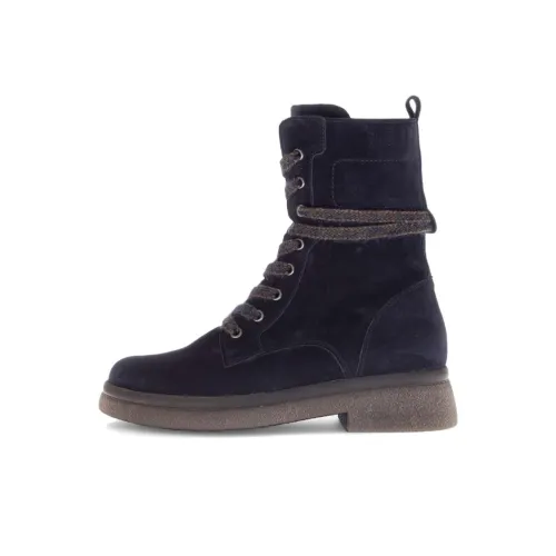 Gabor Модный Мартин Ботинок 4,5 см Женский Синий