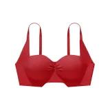 Настоящий красный [Сборка / Украшение сборкой Ручка Рекомендуемая чашка бюстгальтера]