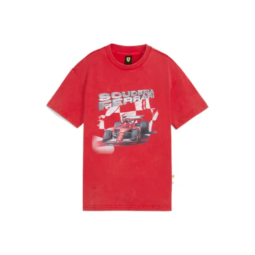PUMA Scuderia Ferrari T-Shirt Детский