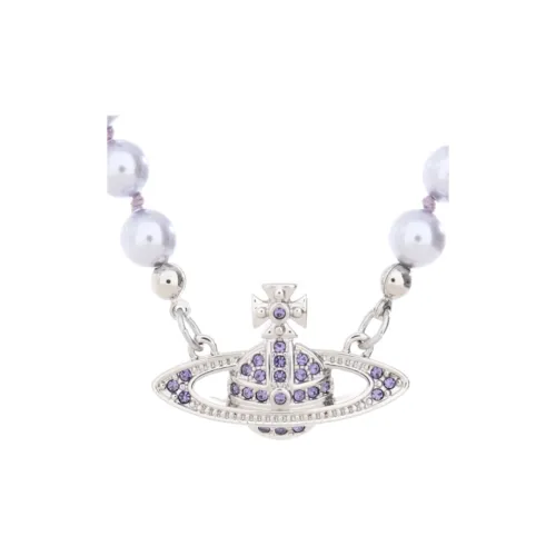 Vivienne Westwood Brass Necklaces Женские Фиолетовый