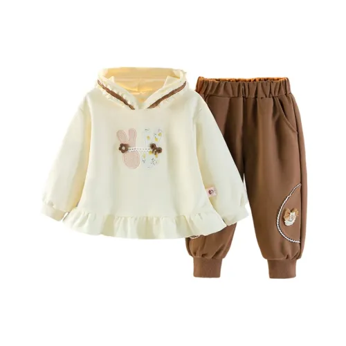 HUALEJI Светло-желтый Предшкольная Повседневная Спортивная Одежда