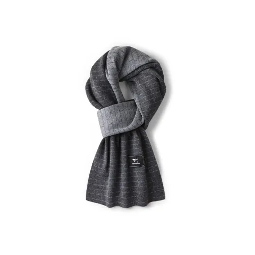 SEPTWOLVES Полиэстеровый трикотажный шарф QPL Унисекс