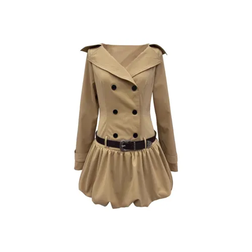 SYEEE WITH U Длинное платье с длинными рукавами женское