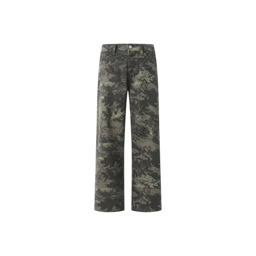 PASOK Камуфляж Повседневный Джинсы Брюки Подростки Модный и Крутой Индивидуальный Товар Мужской