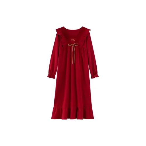 MIIOW Red Женские Ночные сорочки