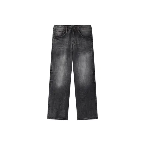 98SQUID Каменный Серый Унисекс Джинсы