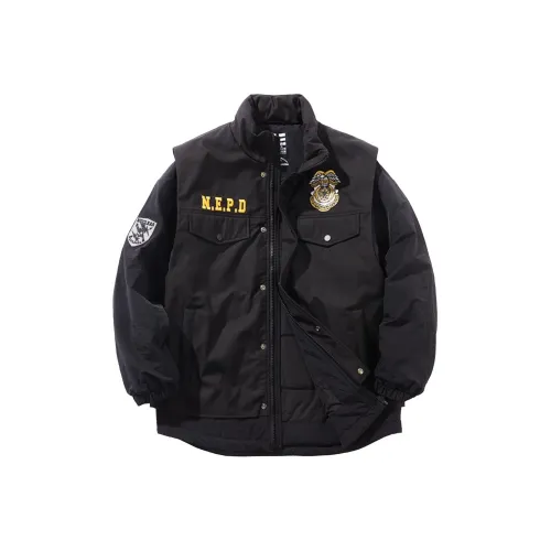 NUCLEAR EXPLOSION Теплый хлопковый пуховик пальто мужской