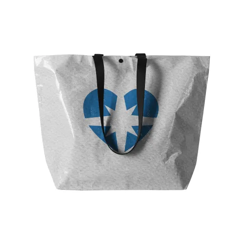 DRACONITE Полипропиленовая PP Сумка через плечо Стандартная Унисекс Белая