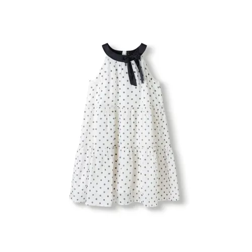 Balabala Черный Белый Тон 00391 Детские Платья