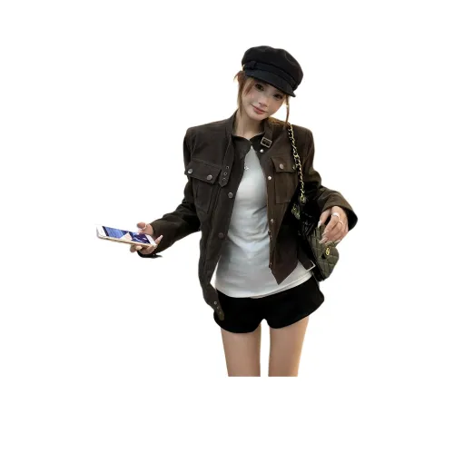 MUCCHIC Коричневый Женский Куртки