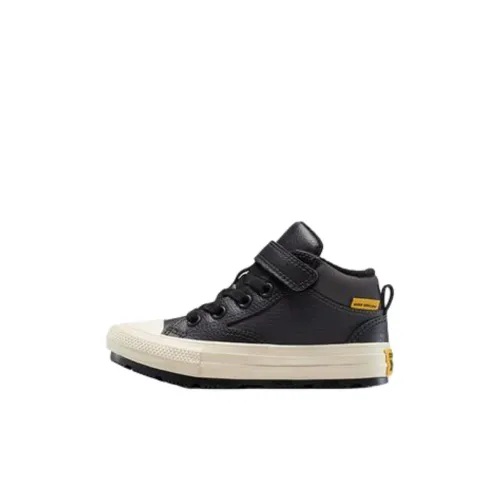 Converse Chuck Taylor All Star Support MID Топ Детские Скейтбординги Черный