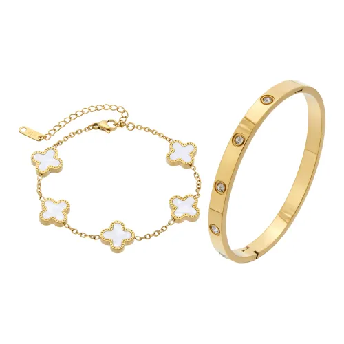 Anxious Титановые Стальные Браслеты Женские