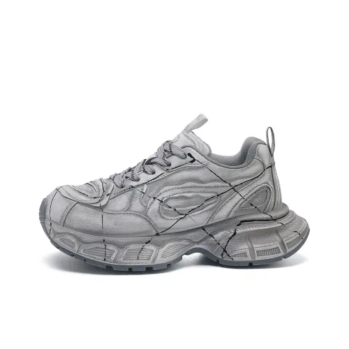 La Chapelle Износостойкий и Легкий Низкий Топ Кроссовки с Толстой Подошвой Женские