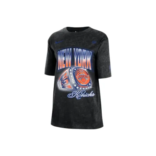 Nike New York Knicks Черные Женские T-рубашки