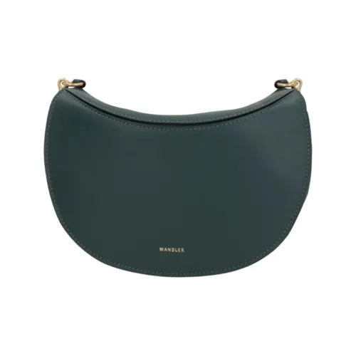 Wandler Телячья кожа Сумка через плечо Сумка на плечо Женская Зеленая