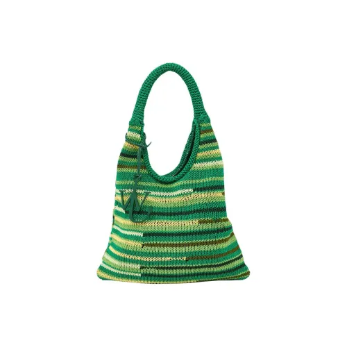 JW Anderson Ткани вязаные HOBO Сумка на плечо Унисекс Зеленый