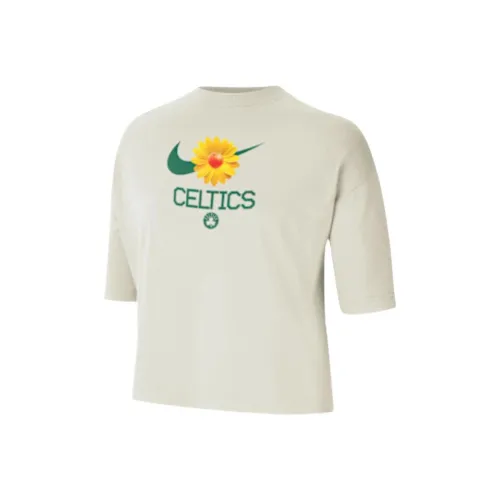 Nike Clothing Экрю Женские T-рубашки