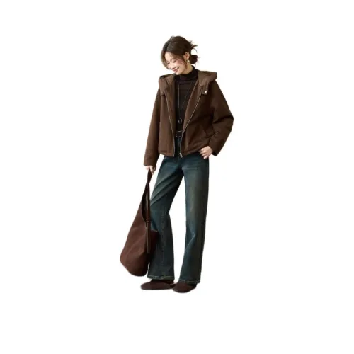 Mo Han Yi Mei Хлопковый пуховик женский