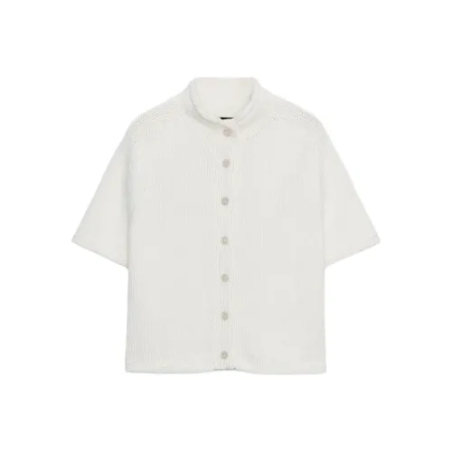 ZARA Белый Женский Трикотаж