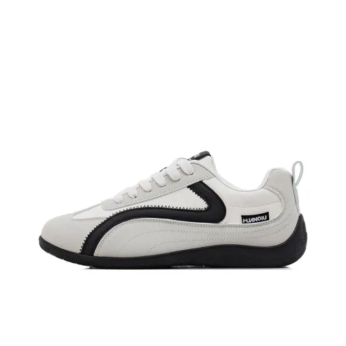 HUANQIU Износостойкий Легкий And Дышащий Низкий Топ Немецкая Армия Кроссовки Мужские Бежево-Черные