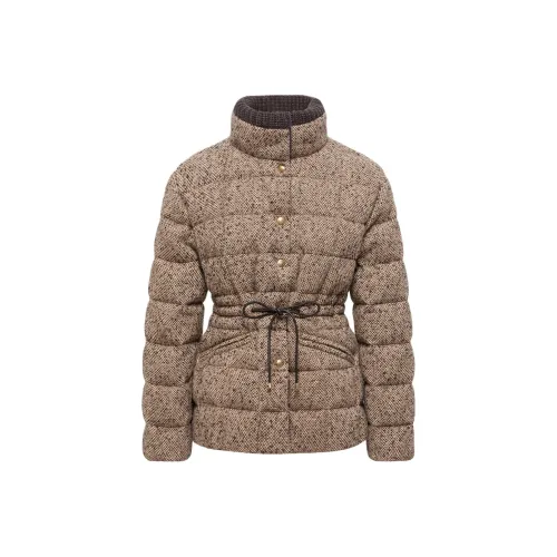 Moncler Бежевый Женский Пуховик